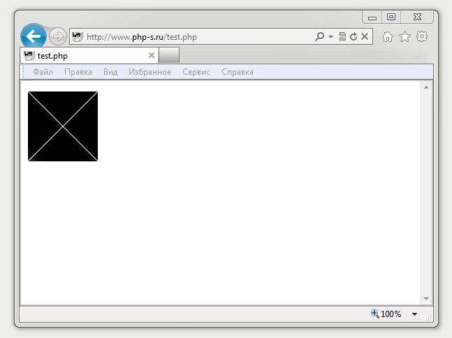 Рисование геометрических фигур в PHP