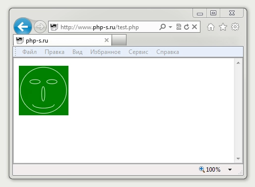 Рисование геометрических фигур в PHP